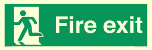 Final fire exit